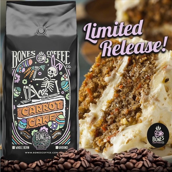 Bones Coffee Co. Paradise and Carrot Cake Coffee Bags - Picture 4 of 7